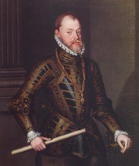 Portrait of Philip II of Spain, Alonso Sanchez Coello